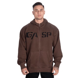 GASP Heavy Classic Hoodie - Washed Timber - Urban Gym Wear