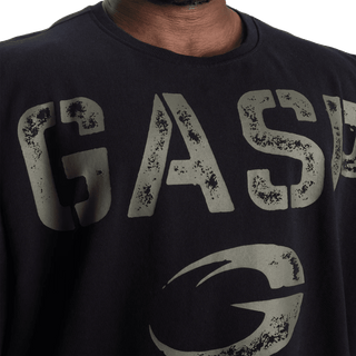 GASP Heavyweight Iron Tee - Black - Urban Gym Wear