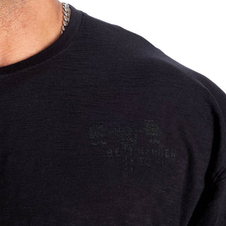 GASP HTK Slub Iron Tee - Washed Black - Urban Gym Wear