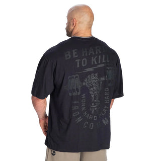 GASP HTK Slub Iron Tee - Washed Black - Urban Gym Wear