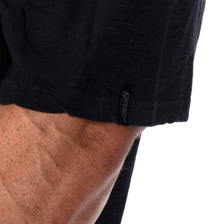 GASP HTK Slub Iron Tee - Washed Black - Urban Gym Wear