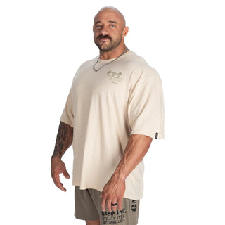 GASP HTK Slub Iron Tee - Washed Desert - Urban Gym Wear