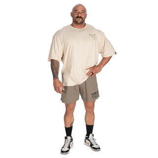 GASP HTK Slub Iron Tee - Washed Desert - Urban Gym Wear