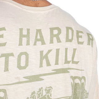 GASP HTK Slub Iron Tee - Washed Desert - Urban Gym Wear