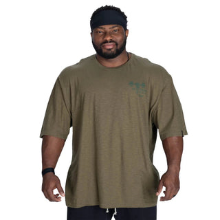 GASP HTK Slub Iron Tee - Washed Green - Urban Gym Wear