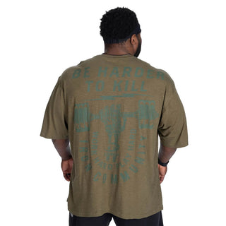 GASP HTK Slub Iron Tee - Washed Green - Urban Gym Wear