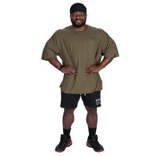 GASP HTK Slub Iron Tee - Washed Green - Urban Gym Wear