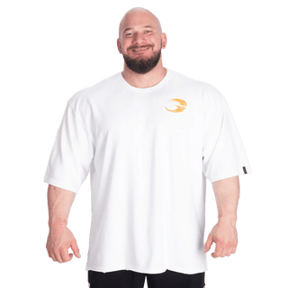 GASP HW Iron Tee - White - Urban Gym Wear