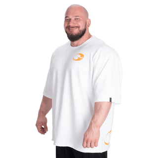 GASP HW Iron Tee - White - Urban Gym Wear