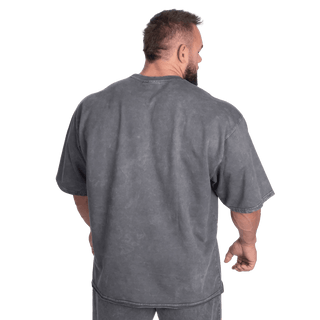 GASP IC Iron Tee - Washed Black - Urban Gym Wear