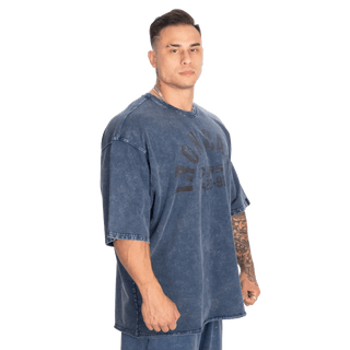 GASP IC Iron Tee - Washed Blue - Urban Gym Wear