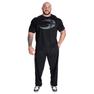 GASP Inc Mesh Pants - Black/Red - Urban Gym Wear