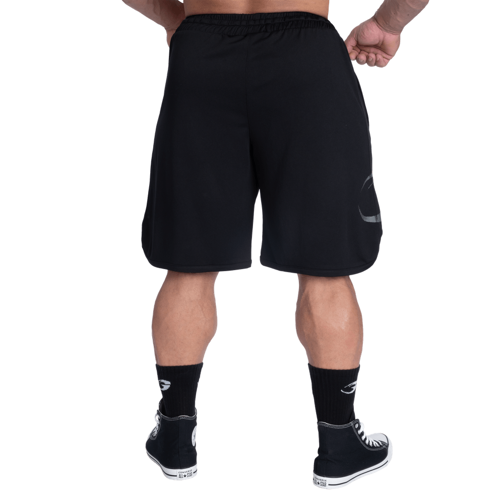 GASP Inc Mesh Shorts - Black/Grey - Urban Gym Wear