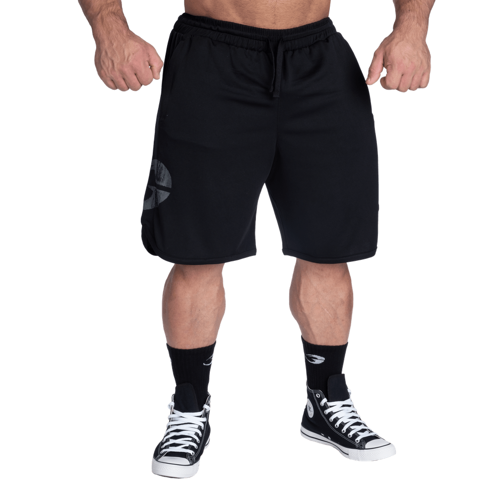 GASP Inc Mesh Shorts - Black/Grey - Urban Gym Wear