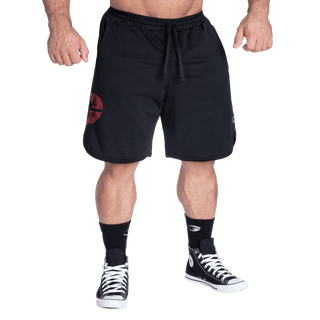 GASP Inc Mesh Shorts - Black/Red - Urban Gym Wear