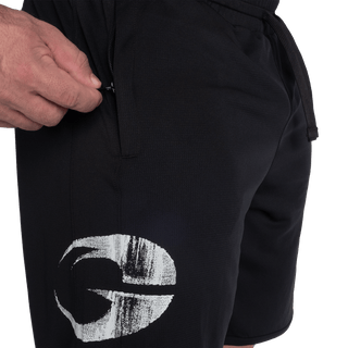 GASP Inc Mesh Shorts - Black/White - Urban Gym Wear