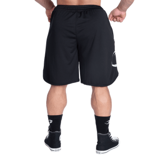 GASP Inc Mesh Shorts - Black/White - Urban Gym Wear