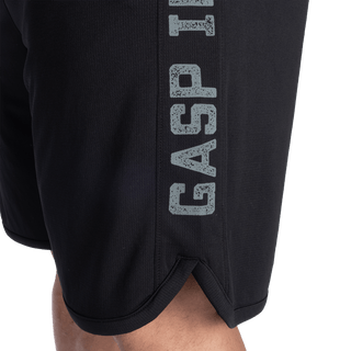 GASP Inc Mesh Shorts - Black/White - Urban Gym Wear