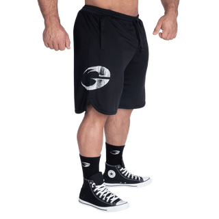 GASP Inc Mesh Shorts - Black/White - Urban Gym Wear