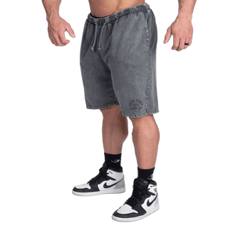 GASP Iron Camp Dynamic Shorts - Washed Black - Urban Gym Wear