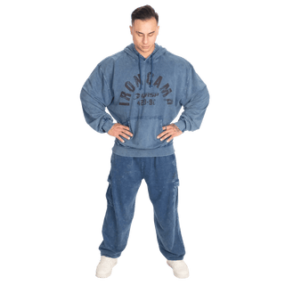 GASP Iron Camp Hood Sweater - Washed Blue - Urban Gym Wear