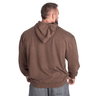 GASP Iron Camp Hood Sweater - Washed Timber - Urban Gym Wear