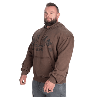 GASP Iron Camp Hood Sweater - Washed Timber - Urban Gym Wear