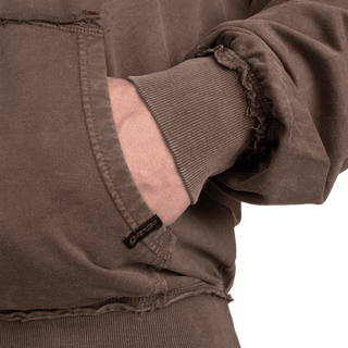 GASP Iron Camp Hood Sweater - Washed Timber - Urban Gym Wear