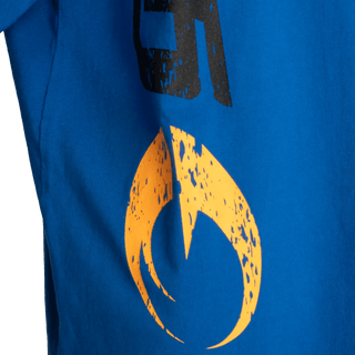 GASP Iron Tee - Cobalt Blue - Urban Gym Wear