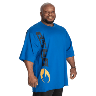 GASP Iron Tee - Cobalt Blue - Urban Gym Wear