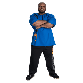 GASP Iron Tee - Cobalt Blue - Urban Gym Wear