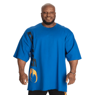GASP Iron Tee - Cobalt Blue - Urban Gym Wear