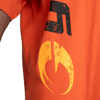 GASP Iron Tee - Flame - Urban Gym Wear