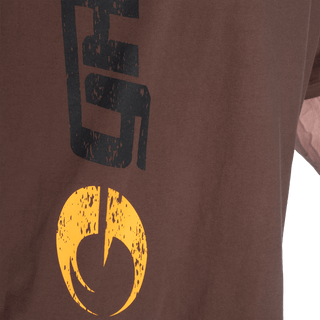 GASP Iron Tee - Timber - Urban Gym Wear
