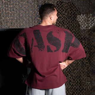GASP Iron Thermal Tee - Maroon - Urban Gym Wear