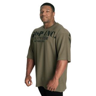 GASP Iron Thermal Tee - Washed Green - Urban Gym Wear