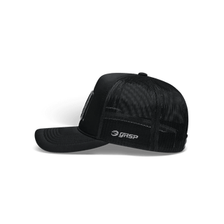 GASP Iron World High Crown Foam Cap - Black - Urban Gym Wear