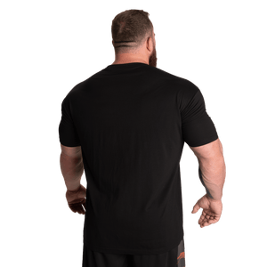 GASP Legacy Gym Tee - Black/Flame - Urban Gym Wear