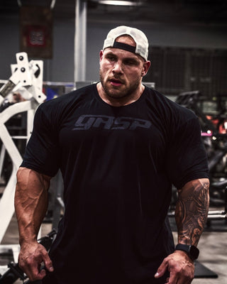 GASP Legacy Gym Tee - Black - Urban Gym Wear