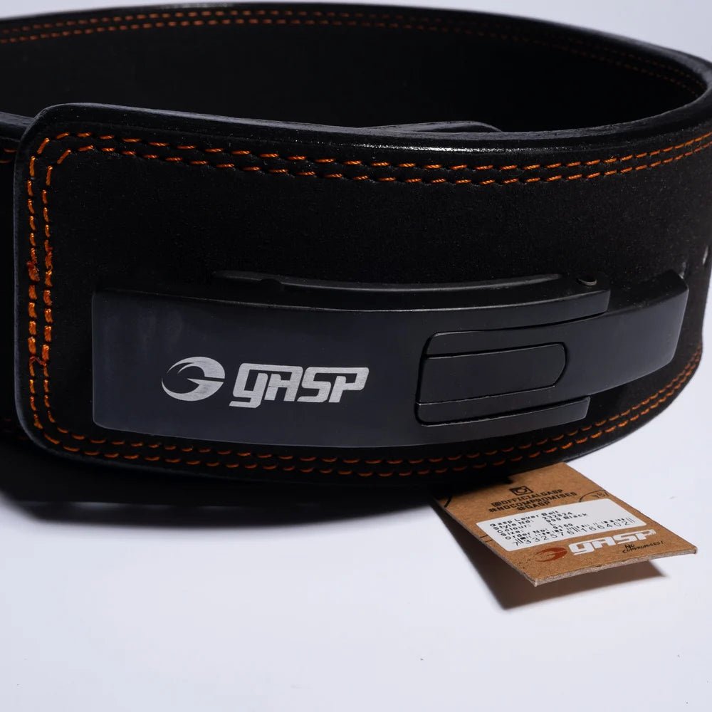 GASP Lever Belt - Black - Urban Gym Wear