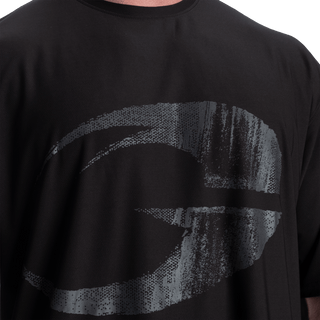 GASP Mesh Iron Tee - Black - Urban Gym Wear