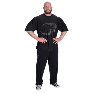 GASP Mesh Iron Tee - Black - Urban Gym Wear