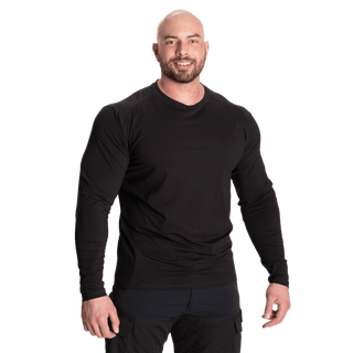 GASP Muscle LS - Black - Urban Gym Wear