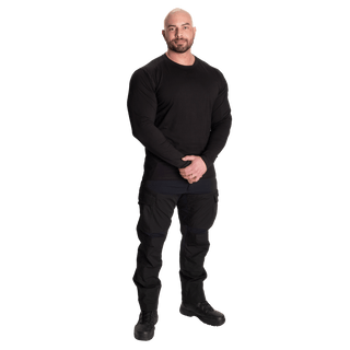 GASP Muscle LS - Black - Urban Gym Wear