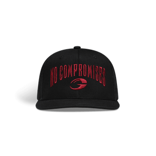 GASP NC Flatbrim Mesh Cap - Black/Red - Urban Gym Wear