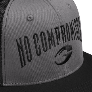 GASP NC Flatbrim Mesh Cap - Grey/Black - Urban Gym Wear