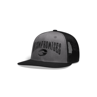 GASP NC Flatbrim Mesh Cap - Grey/Black - Urban Gym Wear
