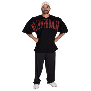 GASP NC Iron Tee - Black/Red - Urban Gym Wear