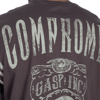 GASP NC Iron Tee - Iron/Desert - Urban Gym Wear