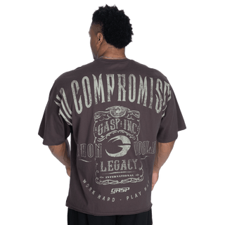 GASP NC Iron Tee - Iron/Desert - Urban Gym Wear